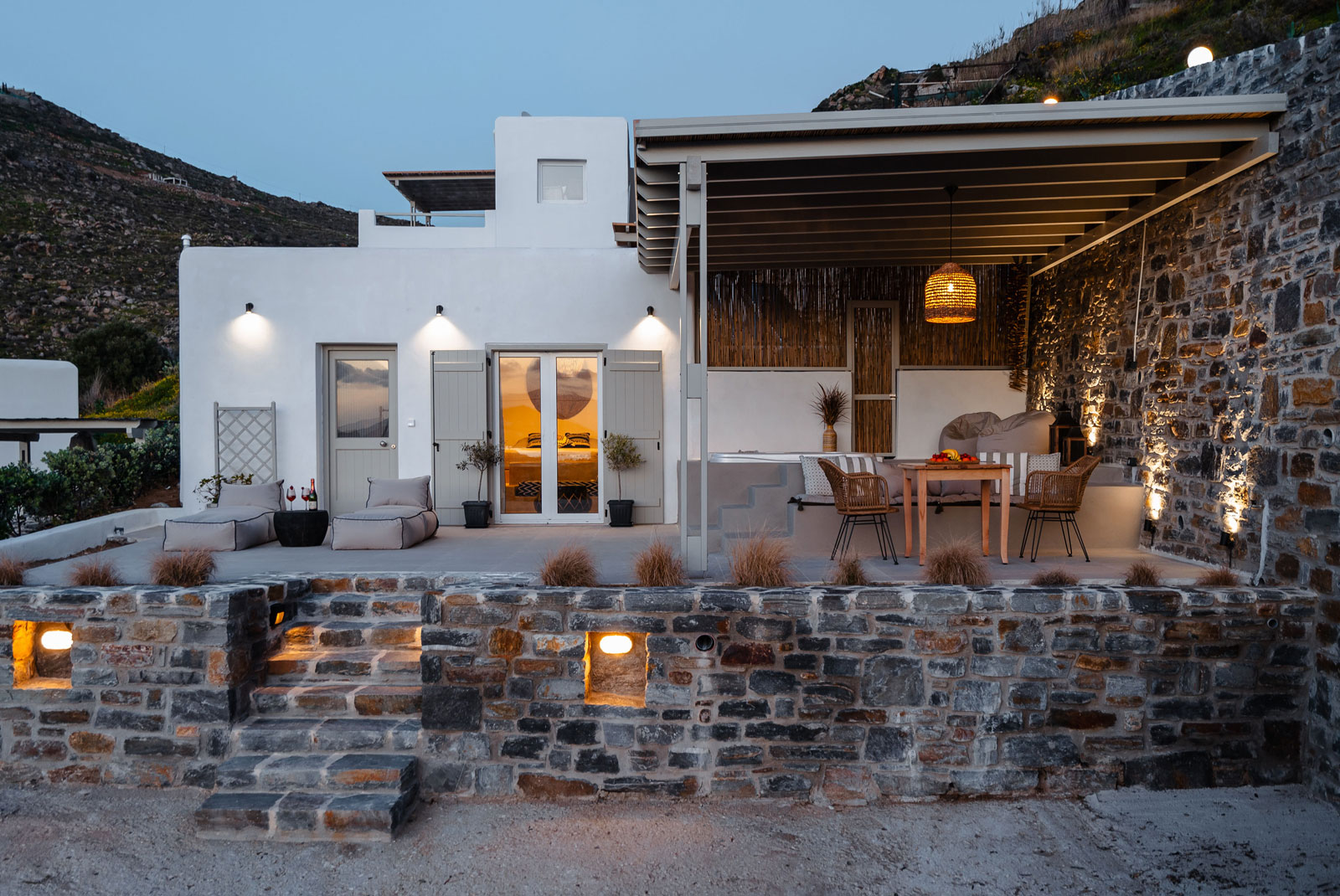 Pleiades villas Naxos 